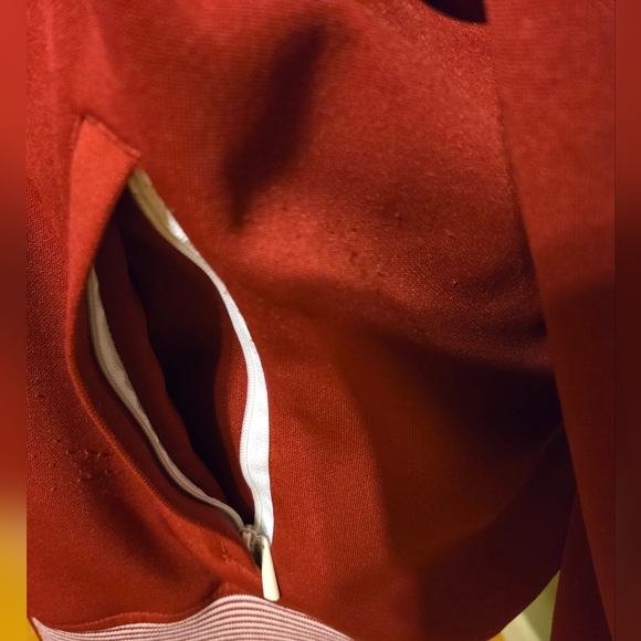 Men Rocawear Jacket size 2XL Burgundy - Picture 4 of 5